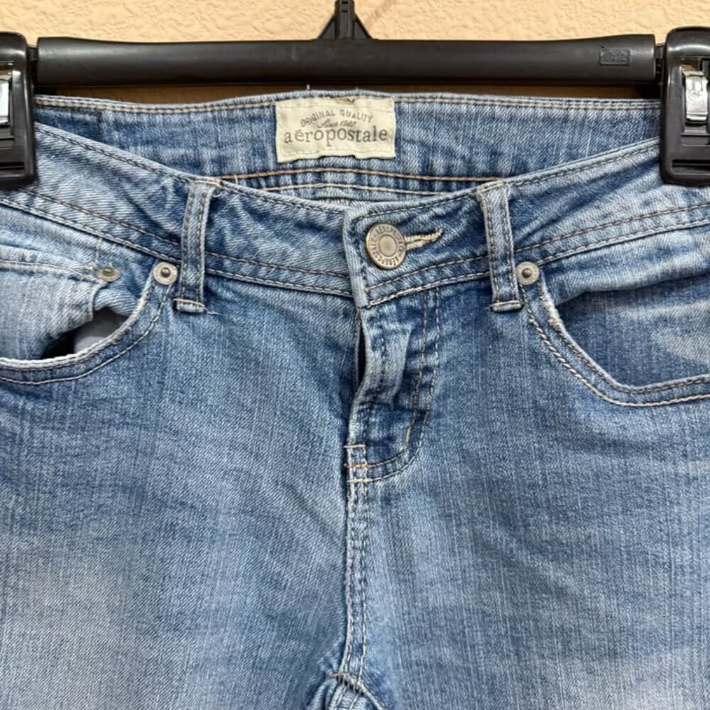 Aéropostale Chelsea Bootcut Jeans 5/6 Regular - Picture 3 of 5